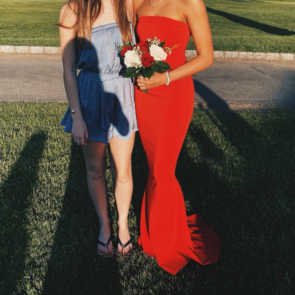 Nookie red long dress